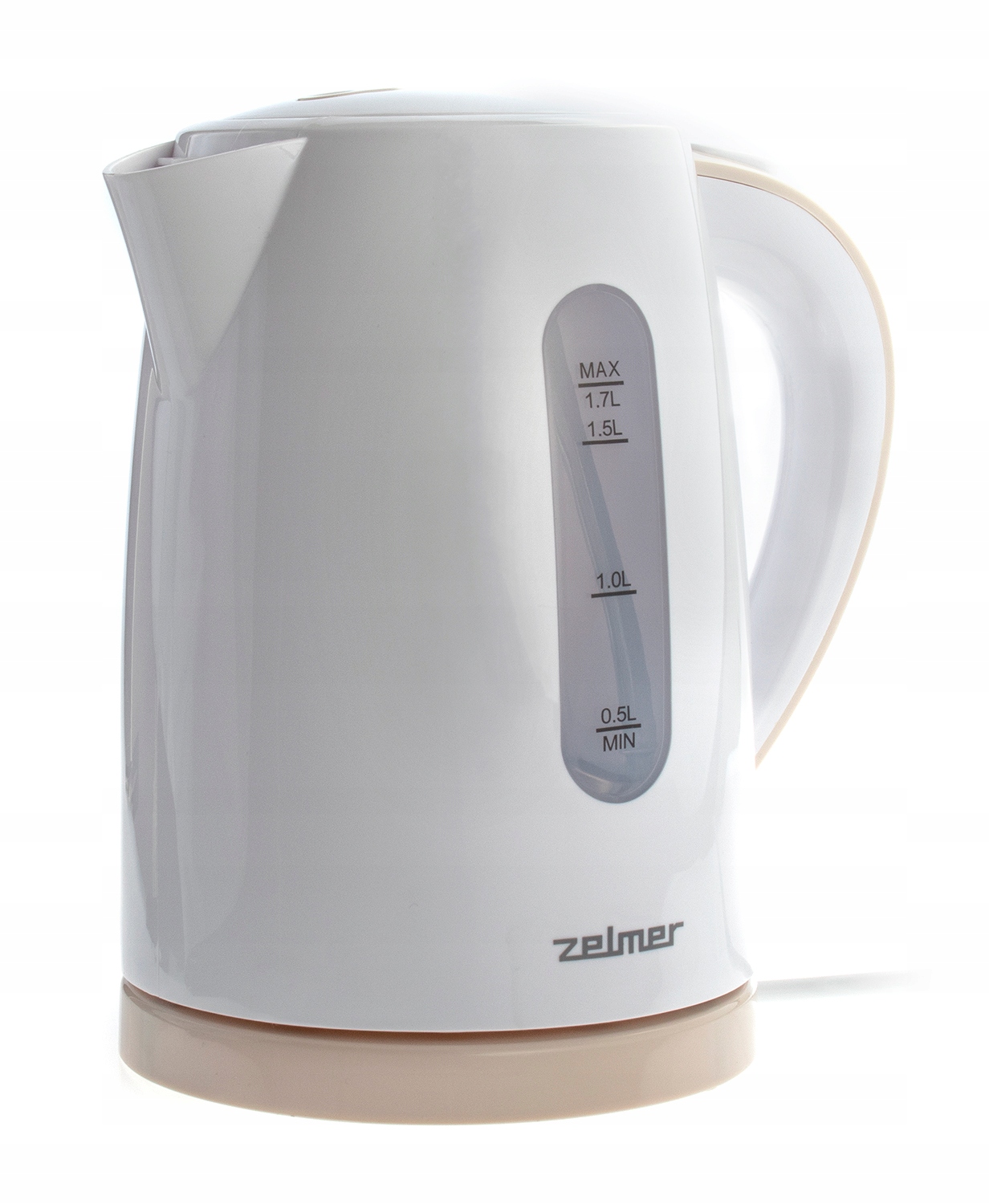 Rýchlovarná kanvica Zelmer ZCK7616I 2200 W 1,7 l biela